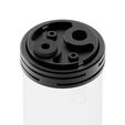 Singularity Computers Protium 3.0 Reservoir 200mm - Acetal, black image number null