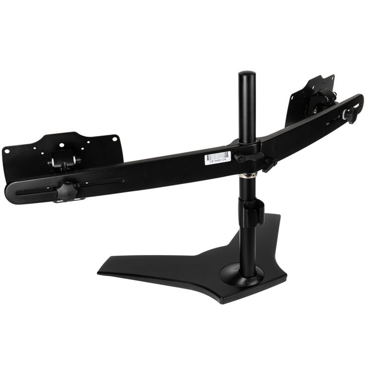 SilverStone SST-ARM23BS-L - Dual Monitorarm - schwarz image number 1