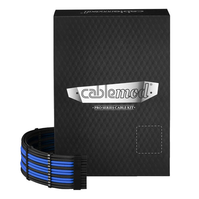 CableMod PRO ModMesh RT ASUS/Seasonic/Phanteks Cable Kits - schwarz/blau image number 0