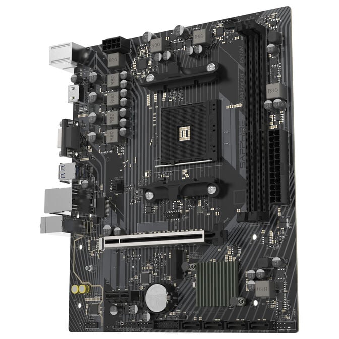 Sapphire Pulse A520M-E Mainboard, Sockel AM4, AMD A520, mATX, DDR4 image number 1