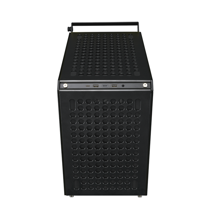 Cooler Master Qube 500 Flatpack PC-Gehäuse, Midi-Tower, E-ATX, Tempered Glass - schwarz image number 4
