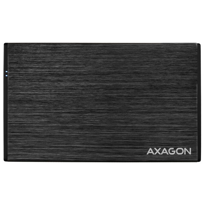 AXAGON EE25-XA6 external 2.5" enclosure, USB3.0 / SATA 6G, aluminium - black image number 4