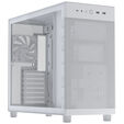ASUS Prime AP303 PC Case, Mid Tower, ATX, Tempered Glass - White image number null