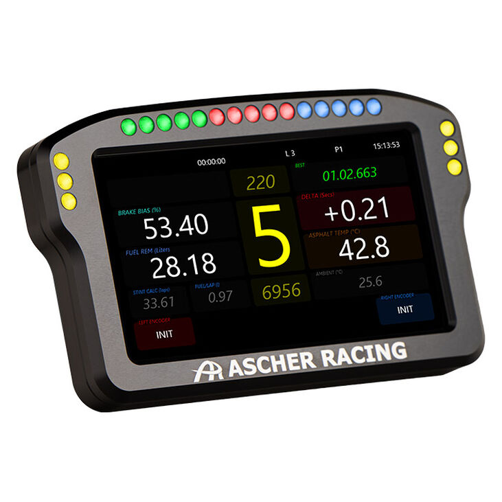 Ascher Racing Dashboard 5" image number 0