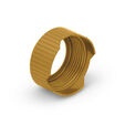 EK Water Blocks EK-Quantum Torque Compression Ring, 6er-Pack, HDC 14 - Satin Gold image number null