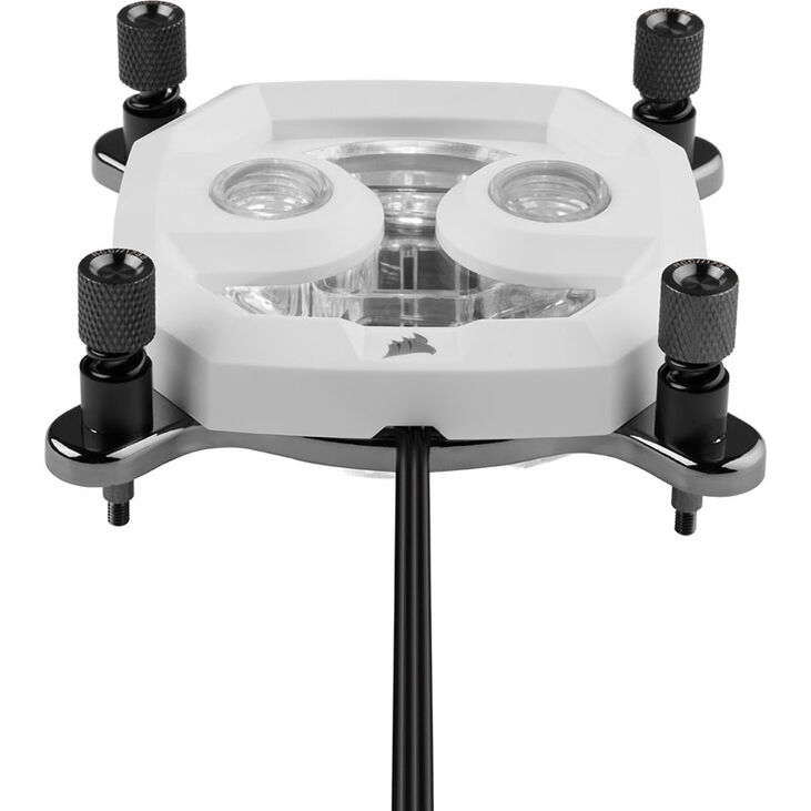Corsair Hydro X Series XC7 RGB PRO CPU Water Block LGA 1200/1700, AM4/AM5 - white image number 3