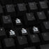 Ducky One 2 Backlit PBT Gaming Keyboard, MX Silver, White LED - Black image number null