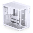 Jonsbo TK-3 PC Case, Mid Tower, ATX, Tempered Glass - White image number null
