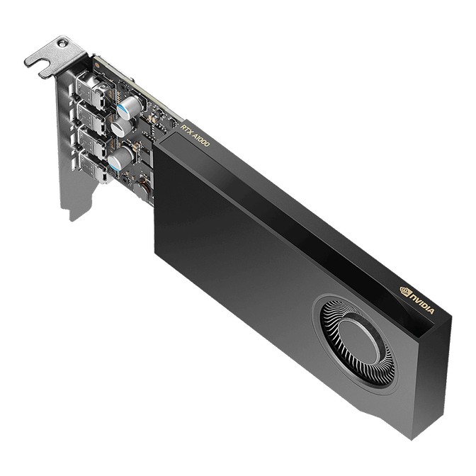 PNY RTX A1000 Grafikkarte, 8192 MB GDDR6 image number 4