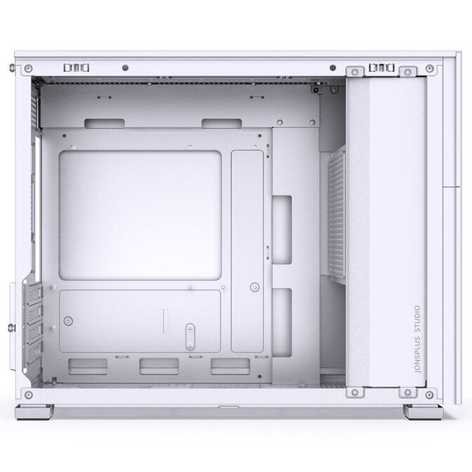 Jonsbo D31 MESH Micro-ATX Geh&auml;use, Tempered Glass - wei&szlig; image number 4