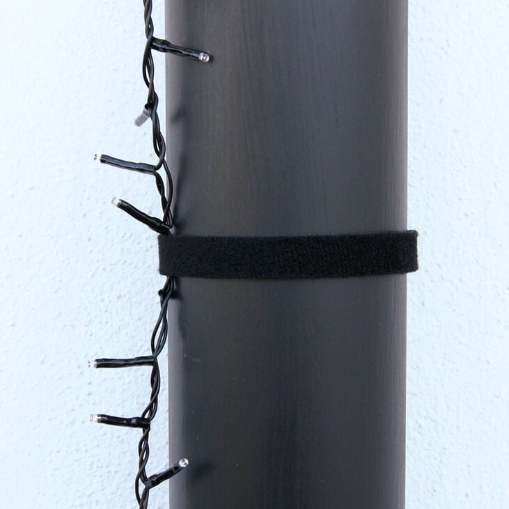 LABEL THE CABLE Dual Klettbandrolle 3m - schwarz image number 3