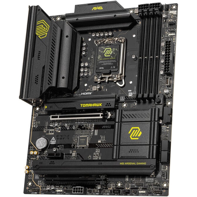 MSI MAG B860 Tomahawk WiFi Motherboard, socket LGA 1851, Intel B860, ATX, DDR5 image number 5