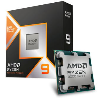 AMD Ryzen 9 9950X3D CPU, 16 Kerne, 5,7 GHz, Sockel AM5 (Granite Ridge) - boxed, ohne K&uuml;hler