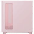 TRYX FLOVA F50 PC Case, ATX, Tempered Glass - Pink image number null