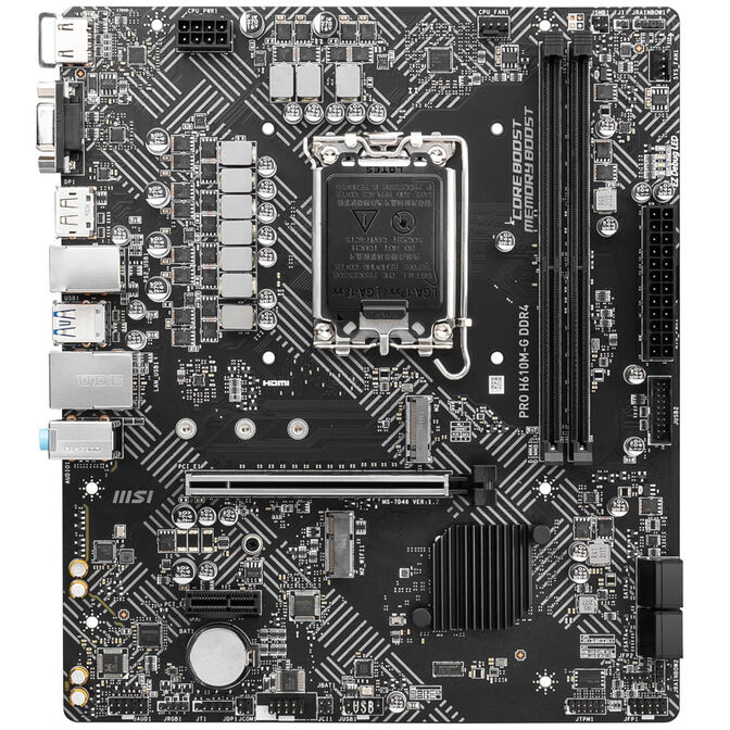 MSI PRO H610M-G, Sockel LGA 1700, Intel H610M, Micro-ATX - DDR4 image number 2
