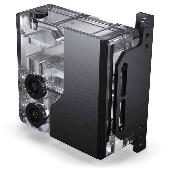 Phanteks Glacier EZ-Fit 120RES-DDC Body DDC Reservoir, ARGB - 120mm, black image number 3