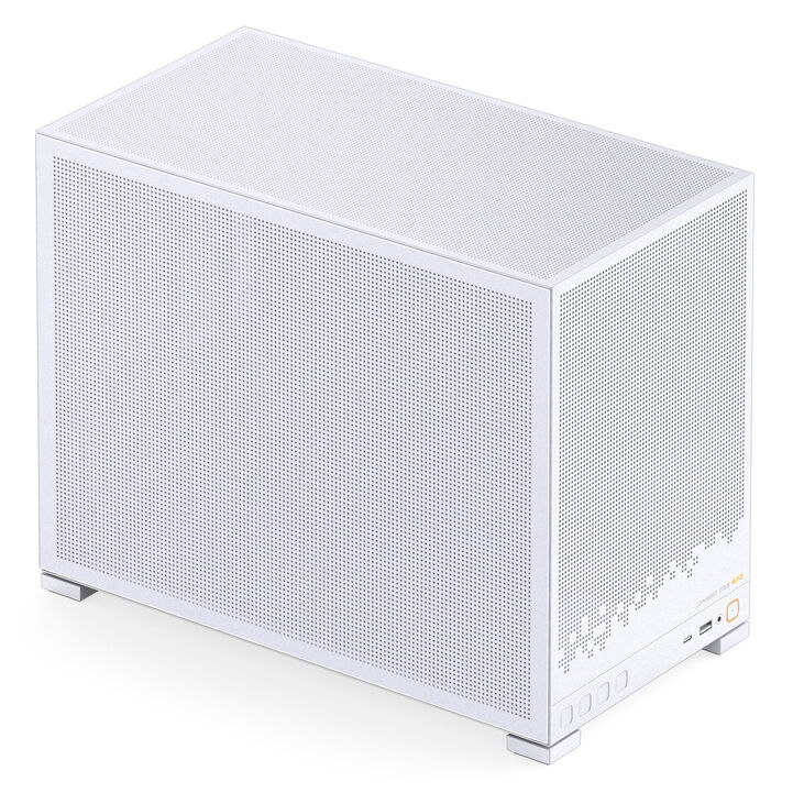 Jonsbo D32 STD Mesh PC-Gehäuse, Mini-Gehäuse, mATX - weiß image number 1