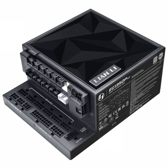 Lian Li EDGE Platinum V2 Netzteil mit EDGE Hub ADV - schwarz, 1.350W image number 0