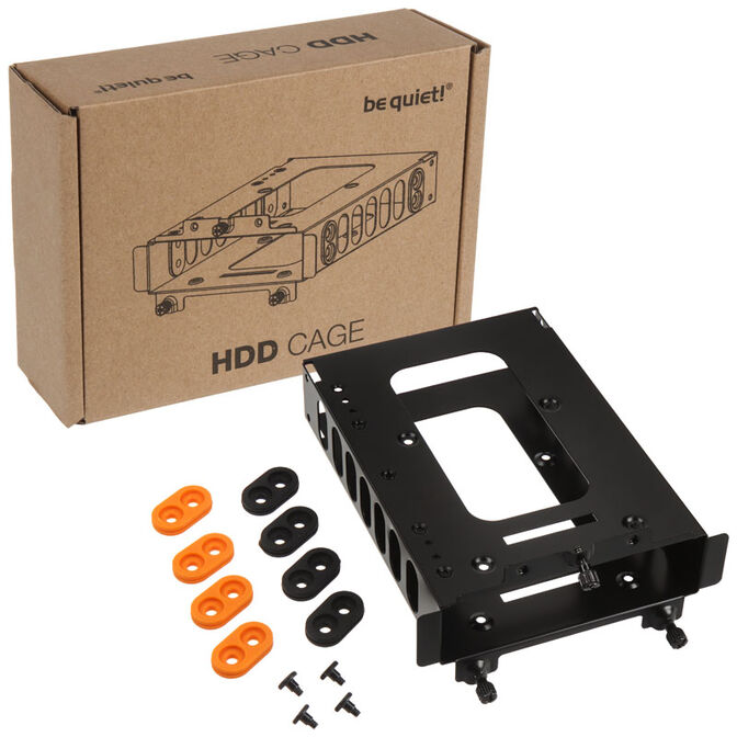 be quiet! HDD Cage - schwarz image number 0