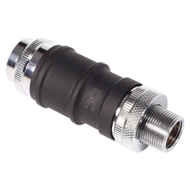 Alphacool ES quick release, BLH1A set, female-female, with bulkhead fitting image number 2