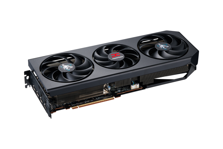 PowerColor Hellhound Radeon RX 9070 XT OC Graphics Card, 16384 MB GDDR6 image number 4