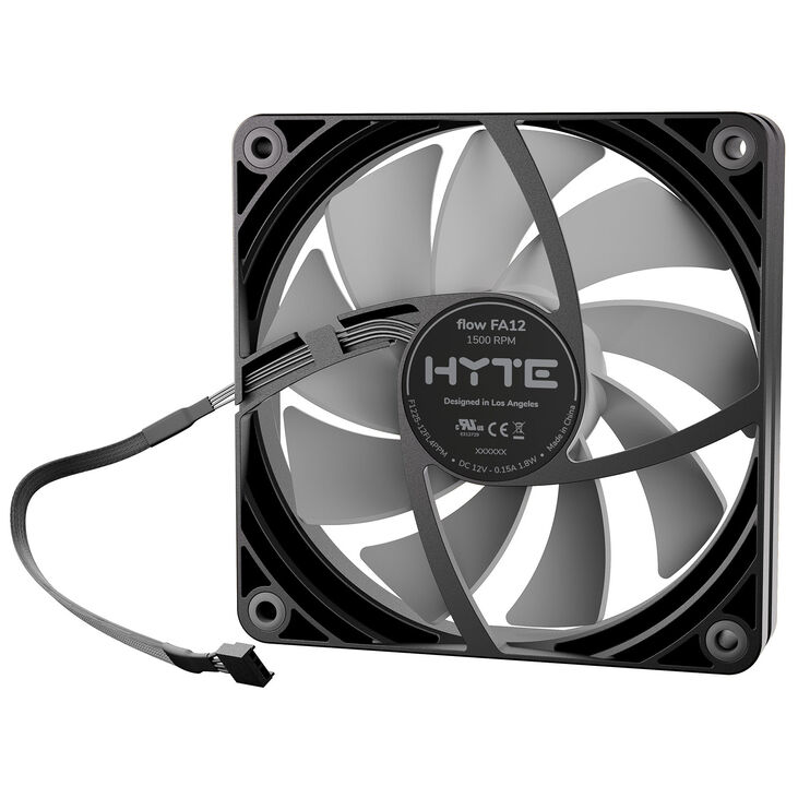 Hyte flow FA12 Lüfter; 3er Pack – 120 mm image number 4