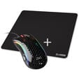 Glorious Model D Gaming-Maus - schwarz, glossy + Mauspad - XL image number null