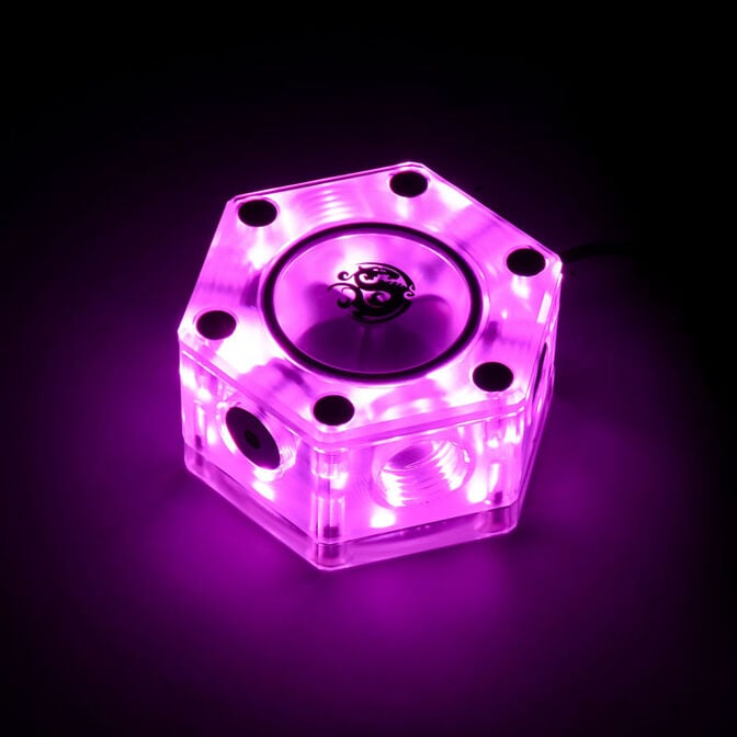 Bitspower Hexagon Flow Indicator-RGB image number 6