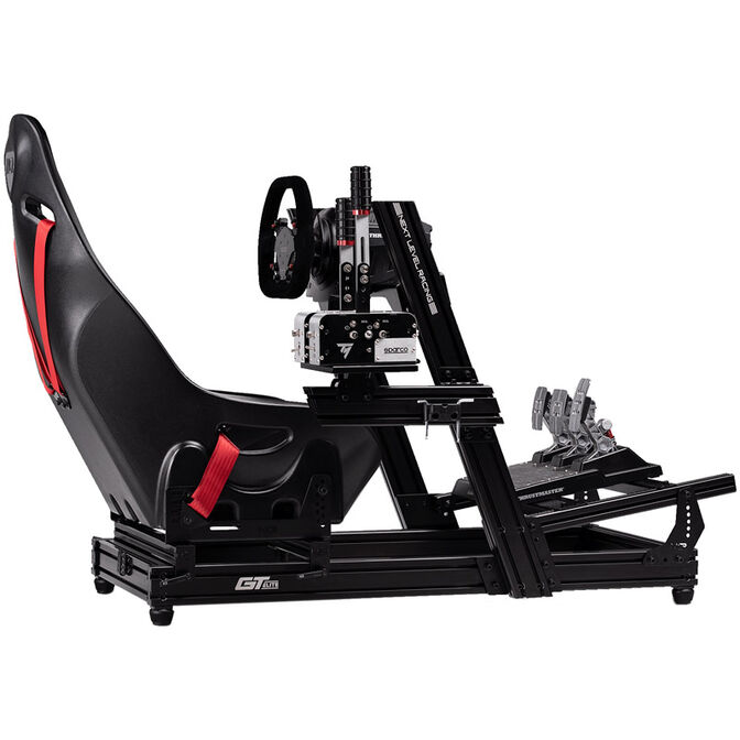 Next Level Racing GTElite Aluminium Simulator Cockpit - Wheel Plate Edition + O-Rouge C1-XL Cold Fusion Simracing Seat image number 6