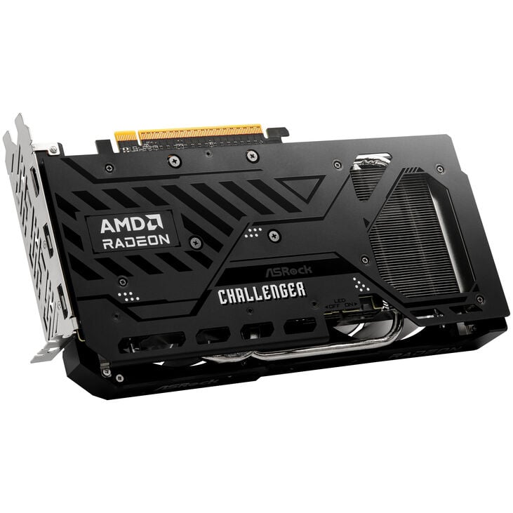 ASRock Radeon 9060 XT CL Graphics Card, 16384 MB GDDR6 image number 5