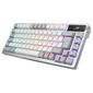 ASUS ROG Azoth Wireless Gaming Keyboard, Hot-Swap, OLED Display - ROG NX Switches, white