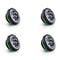 Bitspower Artemis Verschlussstopfen G1/4 Zoll, 4er Pack - matt-schwarz