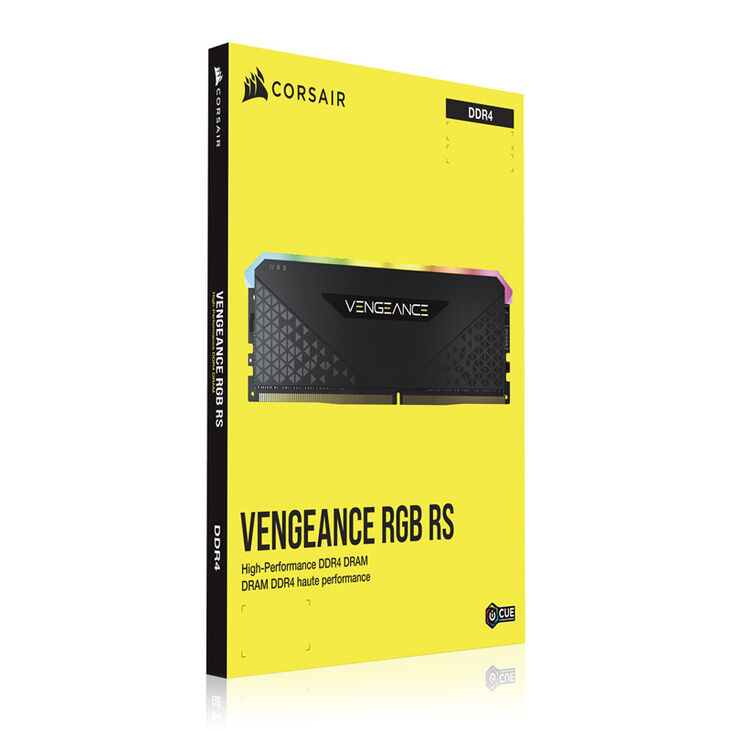 Corsair Vengeance RGB RS DDR4-3200 RAM, CL16, XMP - 32 GB Dual-Kit, schwarz image number 7