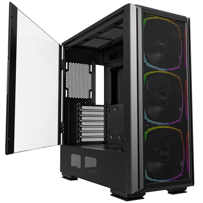Montech SKY TWO GX Mid Tower, Tempered Glass - Black image number 1