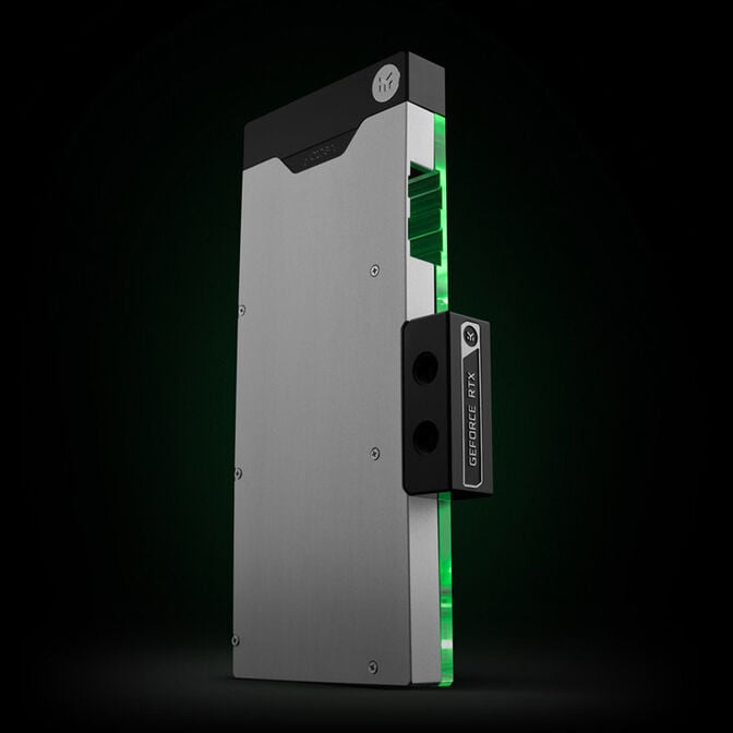 EK Water Blocks EK-Quantum Vector&sup2; RE RTX 3080/90 Backplate - silver image number 2