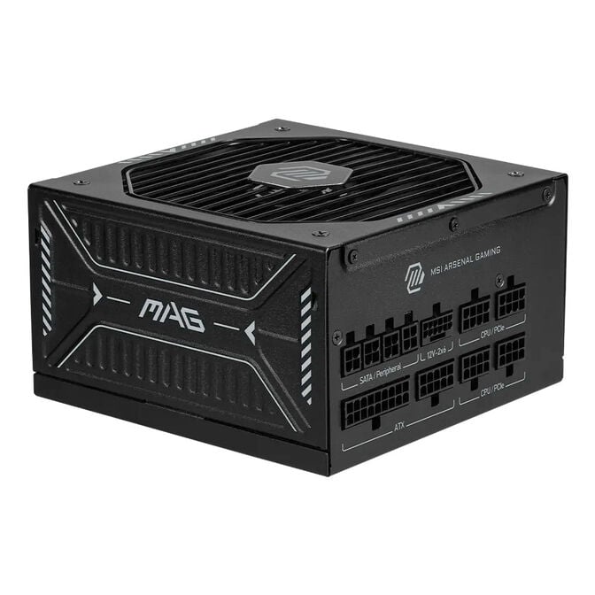 MSI MAG A850GLS 80 PLUS Gold Netzteil, ATX 3.1, PCIe 5.0, ATX - 850 Watt, schwarz image number 0