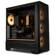 KingForge Gaming-PC Gold, AMD Ryzen 5 7500X3D, RTX 5070, Phanteks Eclipse G400A &ndash; Fertig-PC mit Windows image number null