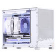Jonsbo D32 STD PC-Geh&auml;use + TRYX PANORAMA Komplett-Wasserk&uuml;hlung, ARGB - 240mm, wei&szlig; image number null