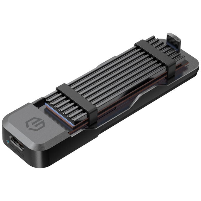 Graugear G-M207-10G M.2 Docking Station, NVMe and SATA, USB 3.1 - Black image number 0