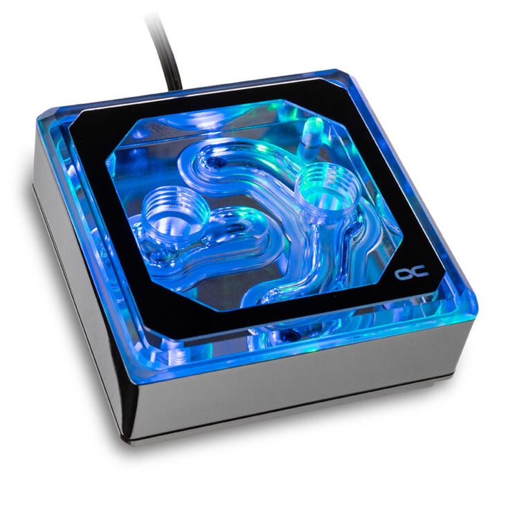 Alphacool Eisblock XPX Aurora Edge CPU - Acryl Chrome Digital RGB image number 0