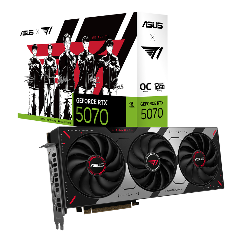 ASUS T1 GeForce RTX 5070 Grafikkarte, 12288 MB GDDR7