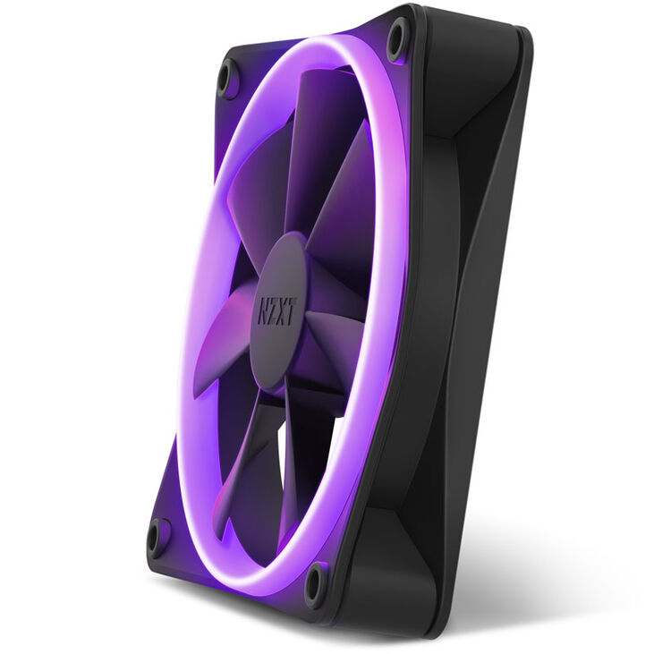 NZXT F120 PWM-Lüfter, schwarz image number 2