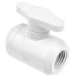 Alphacool Eiszapfen 2 Wege Kugelhahn G1/4 - wei&szlig; image number null