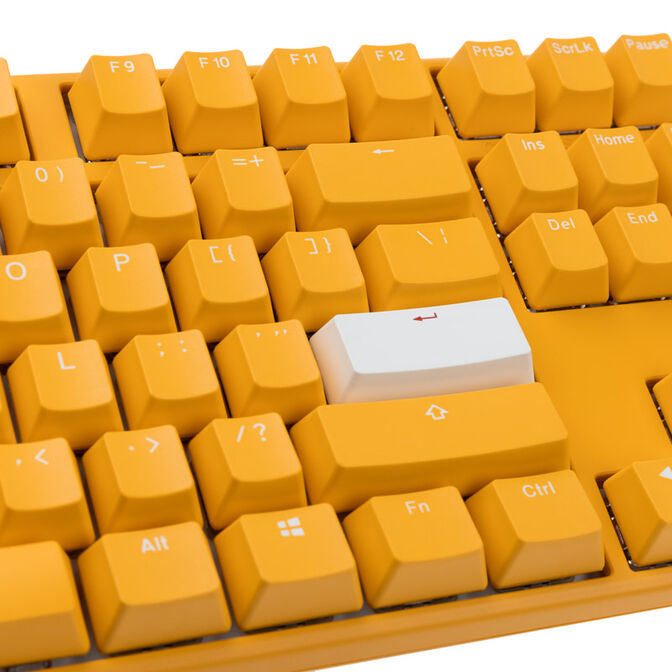Ducky One 3 Yellow Gaming Tastatur, RGB LED - MX-Speed-Silver (US) image number 5