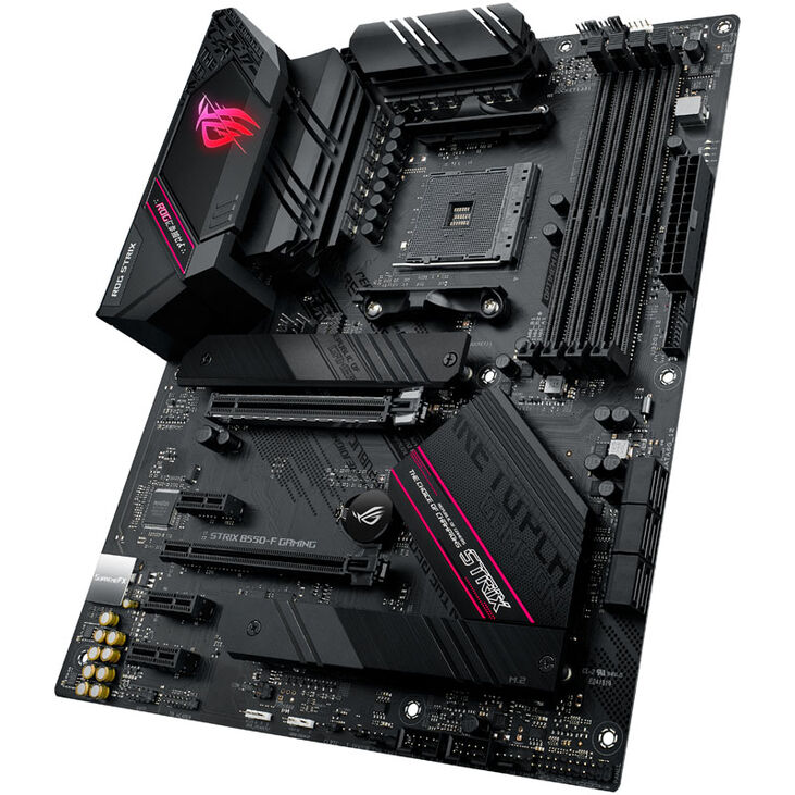 ASUS ROG STRIX B550-F Gaming Mainboard, Sockel AM4, AMD B550, ATX, DDR4 image number 4
