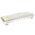 Ducky One 2 Pro Mini White Edition Gaming Tastatur, RGB LED - Kailh Red (US) image number null