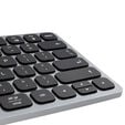 AXAGON HMC-KB keyboard USB-C 5Gbps with HUB, microSD/SD, 3x USB-A, HDMI 4K/60Hz, PD 100W, Audio, US layout image number null