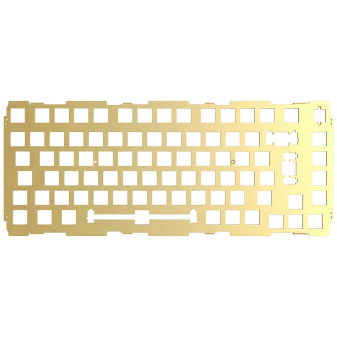 Glorious GMMK Pro 75% Switch Plate - Messing, ISO image number 0