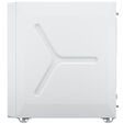 Corsair 3200D RS PC Case, Mid Tower, ATX, Tempered Glass - White image number null