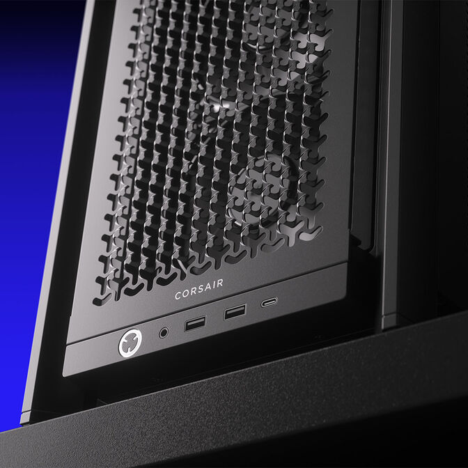 Corsair Frame 4000D RS PC-Geh&auml;use, Midi-Tower, E-ATX, Tempered Glass - schwarz image number 12